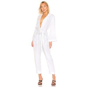 NWT Secular The Jody Jumpsuit in White X Small